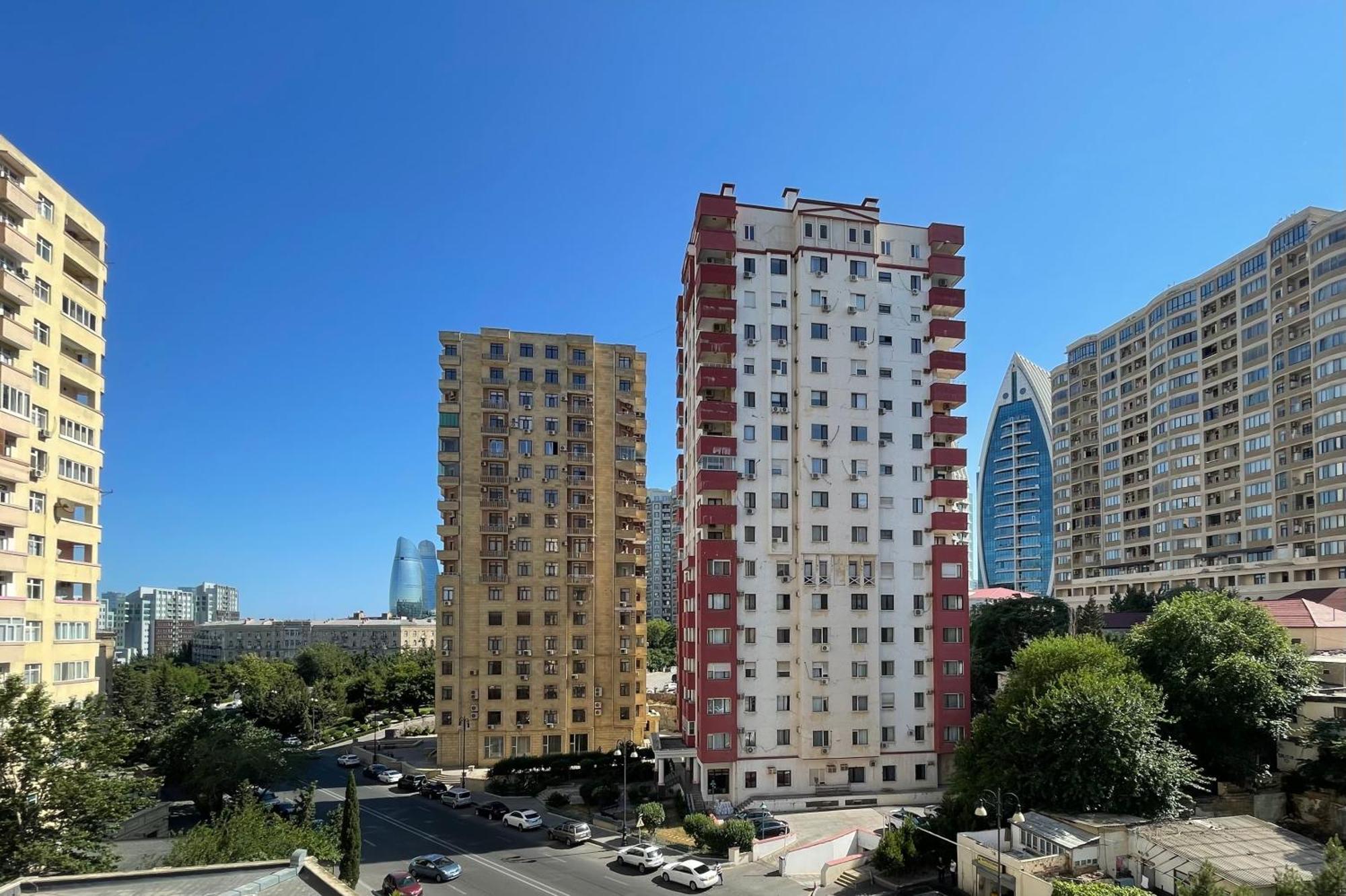 Flame Towers View Apartment Baku Luaran gambar